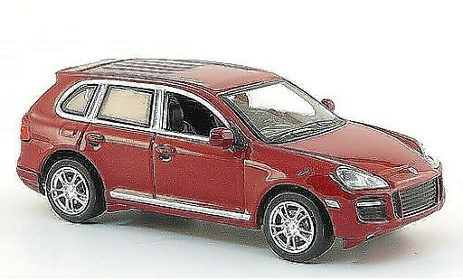 Porsche Cayenne GTS 1/64 Minichamps red 2007 diecast model cars