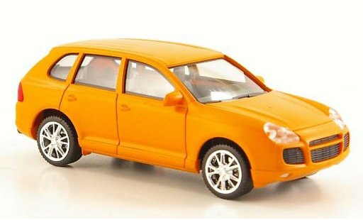 Porsche Cayenne Turbo 1/87 Herpa mattorange diecast model cars