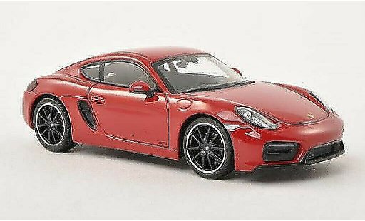 Porsche 718 GTS 1/43 Minichamps (981c) red diecast model cars