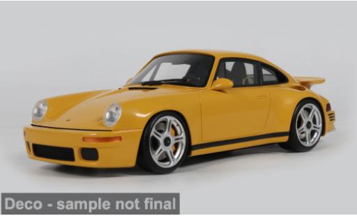 Diecast model cars Porsche Ruf CTR Porsche RUF Anniversary yellow 2019 1/18 GT Spirit