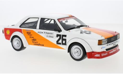 Diecast model cars Audi 80 1/18 Premium ClassiXXs (B2) Gr.2 No.26 ETCC Vallelunga 19 W.Bergmeister/H-J.Nowak Audi 80 1/18 Premium ClassiXXs (B2) Gr.2 No.26 ETCC Vallelunga 19 W.Bergmeister/H-J.Nowak diecast model cars