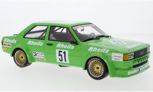 Diecast model cars Audi 80 1/18 Premium ClassiXXs (B2) Gr.2 No.51 Kilian Tuning Rheila ETCC Zolder 19 W.Wolf/F.Rosterg Audi 80 1/18 Premium ClassiXXs (B2) Gr.2 No.51 Kilian Tuning Rheila ETCC Zolder 19 W.Wolf/F.Rosterg diecast model cars