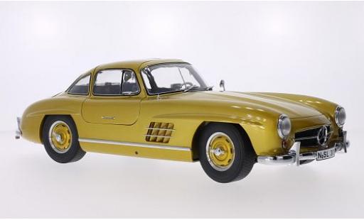 Diecast model cars Mercedes 300 1/12 Premium ClassiXXs SL (W198) gold Mercedes 300 1/12 Premium ClassiXXs SL (W198) gold diecast model cars
