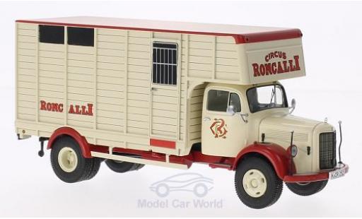 Diecast model cars Mercedes L3500 1/43 Premium ClassiXXs Circus Roncalli Pferdetransporter Mercedes L3500 1/43 Premium ClassiXXs Circus Roncalli Pferdetransporter diecast model cars