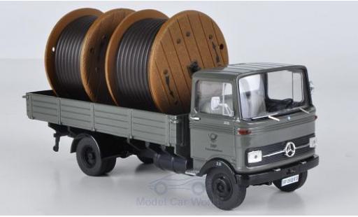 Diecast model cars Mercedes LP 608 1/43 Premium ClassiXXs grey DBP-Fernmeldedienst mit 2 Kabeltrommeln Mercedes LP 608 1/43 Premium ClassiXXs grey DBP-Fernmeldedienst mit 2 Kabeltrommeln diecast model cars