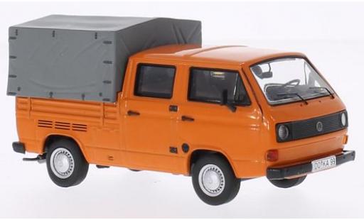 Diecast model cars Volkswagen T3 1/43 Premium ClassiXXs a Doka Pritsche orange Volkswagen T3 1/43 Premium ClassiXXs a Doka Pritsche orange diecast model cars