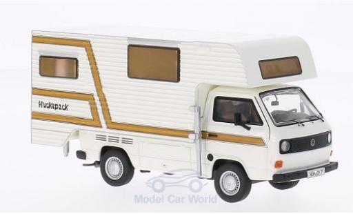 Diecast model cars Volkswagen T3 B 1/43 Premium ClassiXXs a Pritsche Tischer-Camping white/brown Volkswagen T3 B 1/43 Premium ClassiXXs a Pritsche Tischer-Camping white/brown diecast model cars