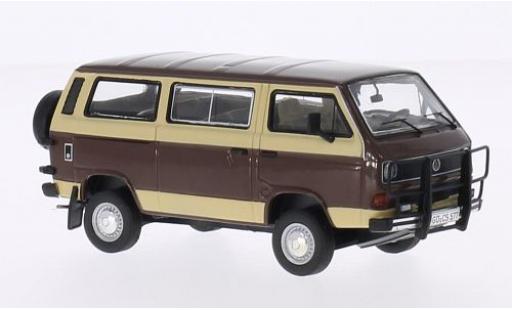 Diecast model cars Volkswagen T3 1/43 Premium ClassiXXs b brown/beige Caravelle Syncro Volkswagen T3 1/43 Premium ClassiXXs b brown/beige Caravelle Syncro diecast model cars
