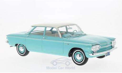 Diecast model cars Chevrolet Corvair 1/18 Premium X Sedan türkis/beige 1961 4-door Chevrolet Corvair 1/18 Premium X Sedan türkis/beige 1961 4-door diecast model cars
