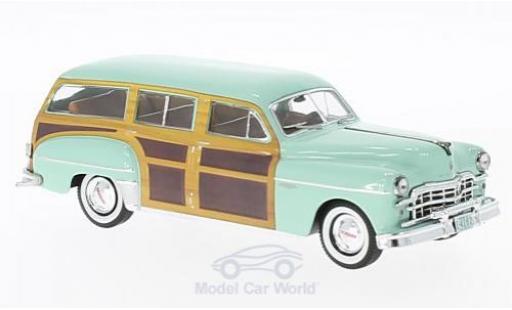 Diecast model cars Dodge Coronet 1/43 Premium X Woody Wagon green/Holzoptik 1949 Dodge Coronet 1/43 Premium X Woody Wagon green/Holzoptik 1949 diecast model cars