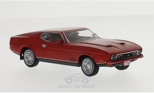 Diecast model cars Ford Mustang 1971 1/43 Premium X Mach 1 red 1971 Ford Mustang 1971 1/43 Premium X Mach 1 red 1971 diecast model cars