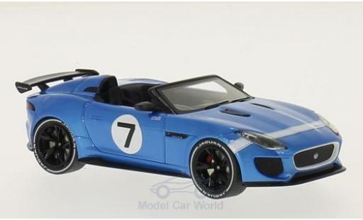 Diecast model cars Jaguar F-Type 1/43 Premium X Project 7 blue 2015 Jaguar F-Type 1/43 Premium X Project 7 blue 2015 diecast model cars