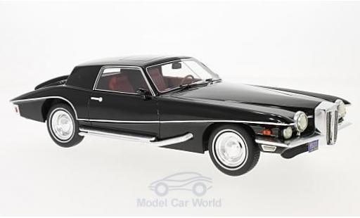 Diecast model cars Stutz Blackhawk 1/18 Premium X Coupe black 1971 Stutz Blackhawk 1/18 Premium X Coupe black 1971 diecast model cars