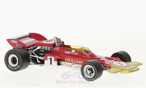 Lotus 72 1/43 Quartzo D No.1 Gold Leaf Formel 1 GP Frankreich 1971 E.Fittipaldi diecast model cars