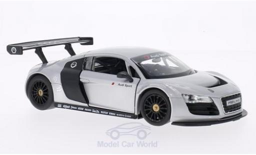 Audi R8 1/24 Rastar LMS grey diecast model cars
