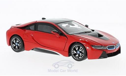 Bmw i8 1/24 Rastar red diecast model cars