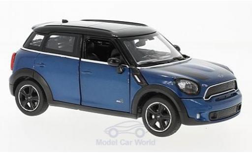 Diecast model cars Mini Cooper S 1/24 Rastar S Countryman (R60) metallic blue Mini Cooper S 1/24 Rastar S Countryman (R60) metallic blue diecast model cars