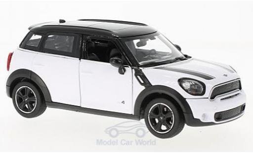 Diecast model cars Mini Cooper S 1/24 Rastar S Countryman (R60) white/black Mini Cooper S 1/24 Rastar S Countryman (R60) white/black diecast model cars
