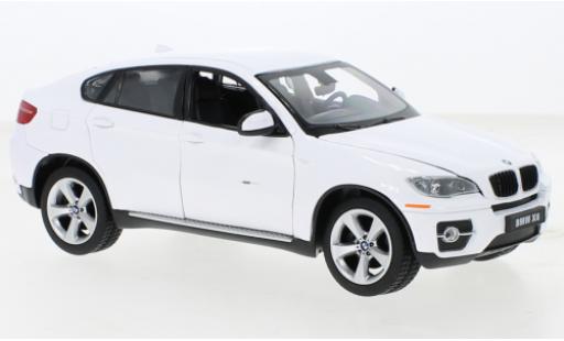 Bmw X6 1/24 Rastar white diecast model cars
