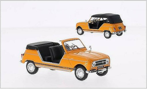 Renault 4 Plein Air 1/43 Norev orange 1968 diecast model cars