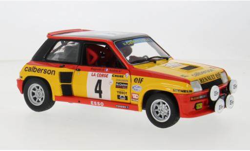 Diecast model cars Renault 5 1/18 Solido Turbo #4 1:18 Renault 5 1/18 Solido Turbo #4 1:18 diecast model cars