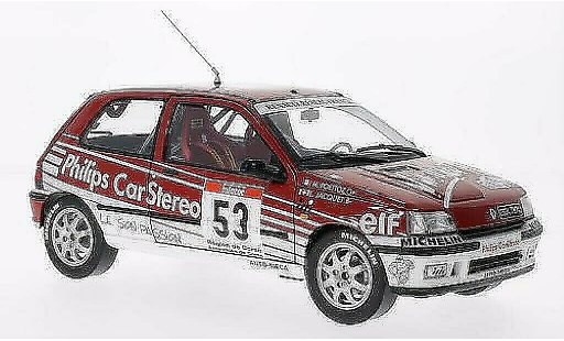 Renault Clio 16S 1/18 Norev No.53 Philips Car Stereo Rally Tour de Corse 1991 /M.Poettoz diecast model cars