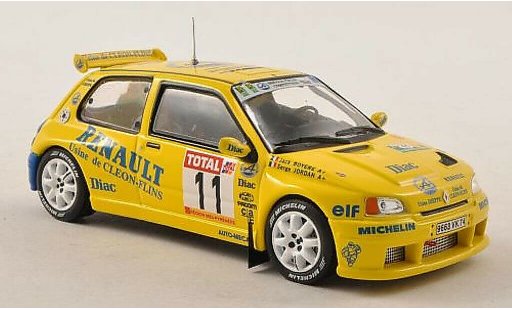Renault Clio Maxi 1/43 IXO No.11 Alpine Rally du Rouergue 1995 /J.Boyere diecast model cars