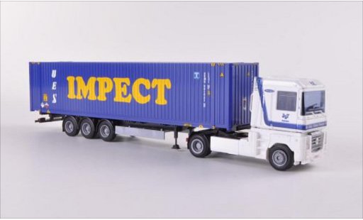 Renault Magnum Base 1/87 AWM JGT / Impect (NL) 45-Container-SZ diecast model cars