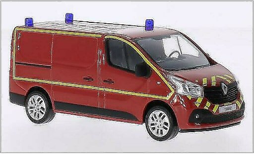 Renault Trafic Kasten 1/43 Norev van Fire brigade 2014 diecast model cars