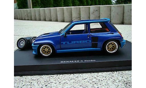 Renault 5 Turbo 1/18 Universal Hobbies 1 jantes alu 13 pouces diecast model cars