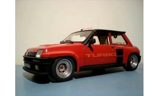 Renault 5 Turbo 1/18 Universal Hobbies red jantes gotti 073r diecast model cars