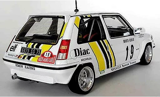 Renault 5 Turbo 1/18 Norev GT rallye jantes 13 alu diecast model cars