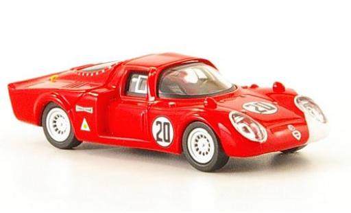 Diecast model cars Alfa Romeo 33.2 1/87 Ricko No.20 Daytona 1968 Alfa Romeo 33.2 1/87 Ricko No.20 Daytona 1968 diecast model cars