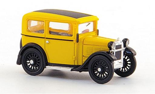 Diecast model cars Bmw Dixi 1/87 Ricko yellow 1929 ohne Vitrine Bmw Dixi 1/87 Ricko yellow 1929 ohne Vitrine diecast model cars