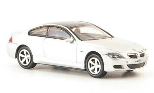 Bmw M6 1/87 Ricko grey 2006 diecast model cars