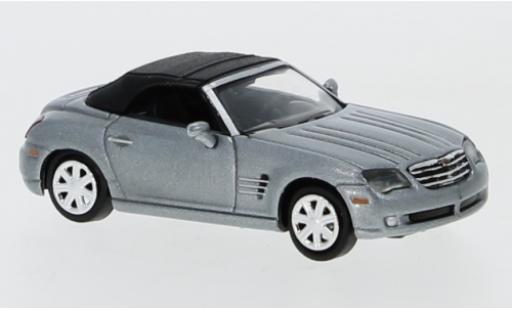 Diecast model cars Chrysler Crossfire 1/87 Ricko Roadster metallic grey Verdeck fermé Chrysler Crossfire 1/87 Ricko Roadster metallic grey Verdeck fermé diecast model cars