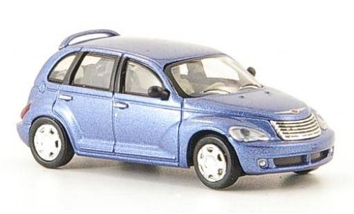 Diecast model cars Chrysler PT Cruiser 1/87 Ricko metallic blue 2006 Chrysler PT Cruiser 1/87 Ricko metallic blue 2006 diecast model cars