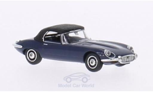 Diecast model cars Jaguar E-Type 1/87 Ricko Roadster blue Verdeck geschlossen ohne Vitrine Jaguar E-Type 1/87 Ricko Roadster blue Verdeck geschlossen ohne Vitrine diecast model cars