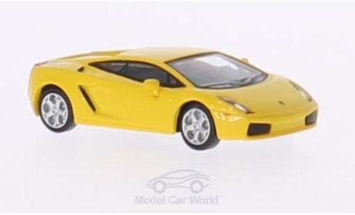 Diecast model cars Lamborghini Gallardo 1/87 Ricko yellow 2004 ohne Vitrine Lamborghini Gallardo 1/87 Ricko yellow 2004 ohne Vitrine diecast model cars