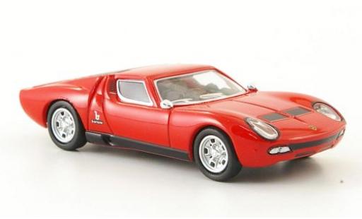 Diecast model cars Lamborghini Miura 1/87 Ricko red 1966 Lamborghini Miura 1/87 Ricko red 1966 diecast model cars