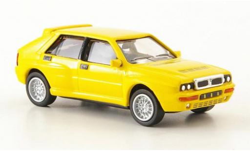 Diecast model cars Lancia Delta 1/87 Ricko HF Integrale Evo 2 yellow 1992 Lancia Delta 1/87 Ricko HF Integrale Evo 2 yellow 1992 diecast model cars