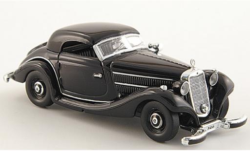 Diecast model cars Mercedes 320 1/87 Ricko n (W142) black Mercedes 320 1/87 Ricko n (W142) black diecast model cars
