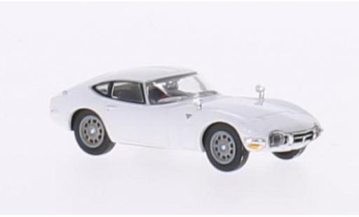 Diecast model cars Toyota 2000 GT 1/87 Ricko white RHD ohne Vitrine Toyota 2000 GT 1/87 Ricko white RHD ohne Vitrine diecast model cars