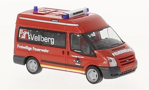 Diecast model cars Ford Transit 1/87 Rietze Feuerwehr Vellberg 2006 Ford Transit 1/87 Rietze Feuerwehr Vellberg 2006 diecast model cars