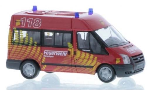 Diecast model cars Ford Transit 1/87 Rietze HD Bus Feuerwehr Würenlingen 2006 Ford Transit 1/87 Rietze HD Bus Feuerwehr Würenlingen 2006 diecast model cars