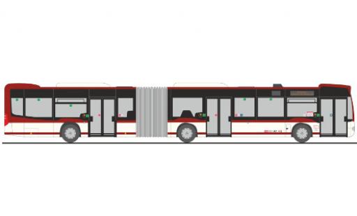 Mercedes Citaro 1/87 Rietze G EVAG Erfurt 2012 diecast model cars