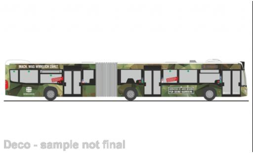 Mercedes Citaro 1/87 Rietze G Stadtverkehr Lübeck - Bundeswehr 2015 diecast model cars