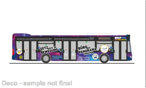 Diecast model cars Mercedes Citaro 1/87 Rietze Padersprinter Paderborn 2015 Mercedes Citaro 1/87 Rietze Padersprinter Paderborn 2015 diecast model cars