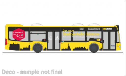 Mercedes Citaro 1/87 Rietze Rebus Rostock 2015 diecast model cars