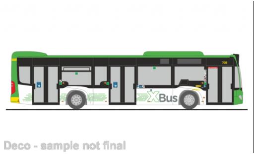 Mercedes Citaro 1/87 Rietze Stoag Oberhausen XBus 2015 diecast model cars